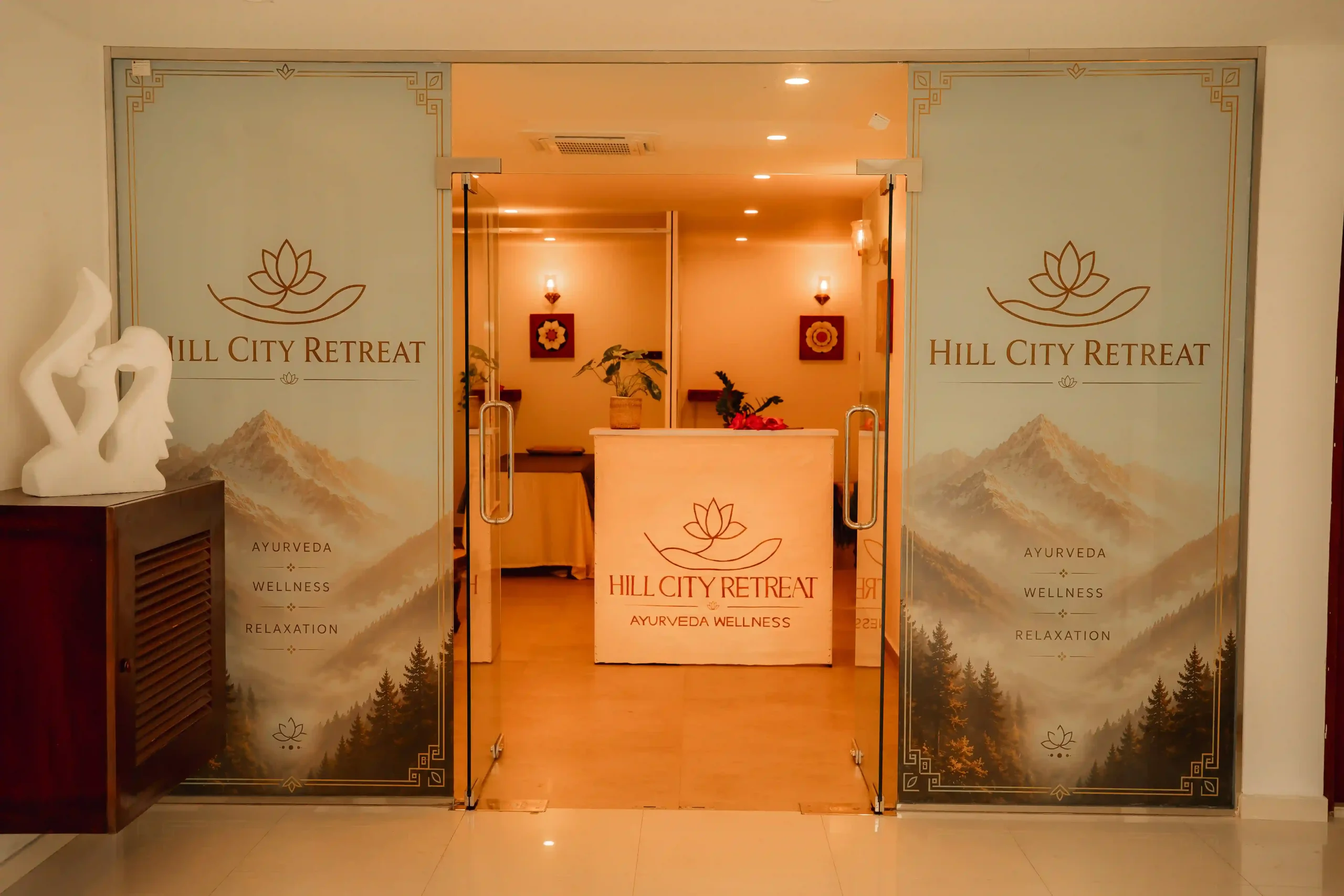 Relaxing Spa Environment